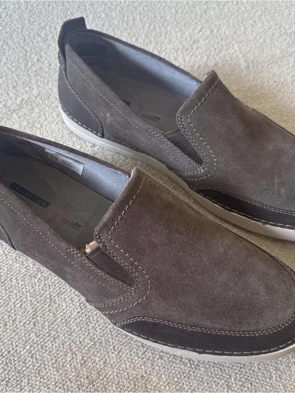 Clark’s Gosler Men’s Suede Slip-On Loafers